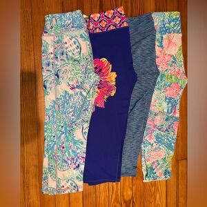 Women’s Active Leggings - multi prints